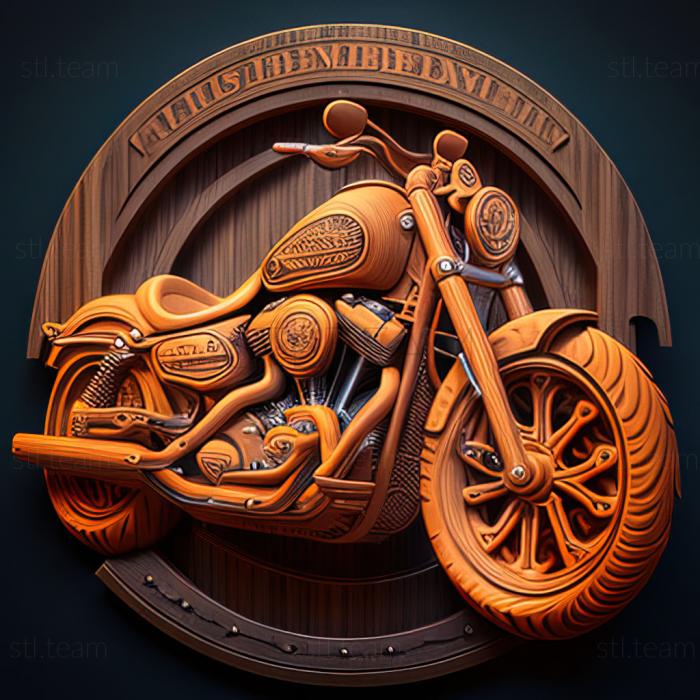 3D модель Harley Davidson SuperLow 1200T (STL)